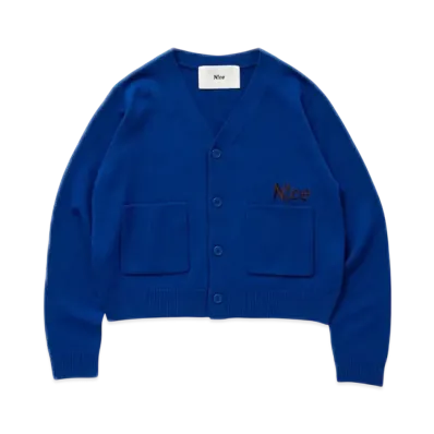 N!ce Knit Cardigan "Blue"