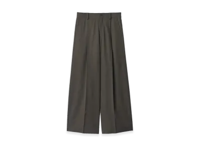 ssstein Extra Wide Trousers "Grey Khaki"