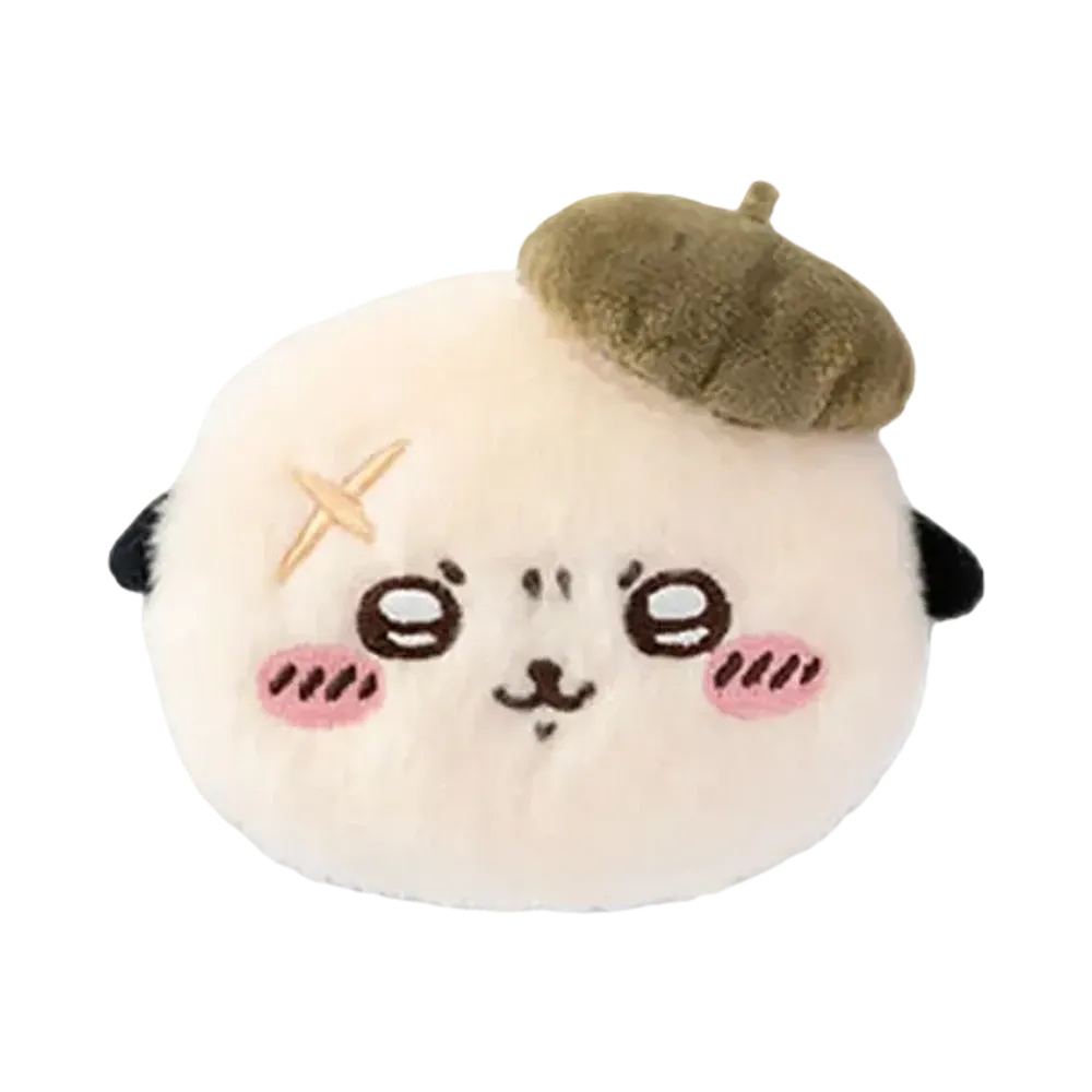 Gray Parka Service "Tokyo souvenir OKAO Plush Badges" -Chiikawa- Rakko