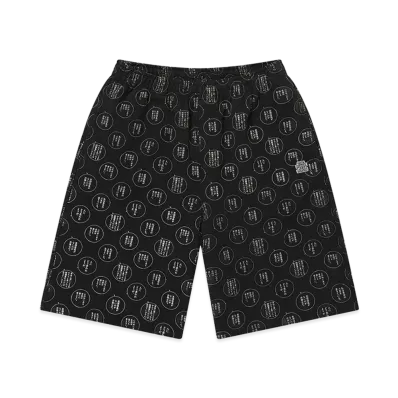 BlackEyePatch x Sins Of Kujo Manga Speech Sweat Shorts "Black"