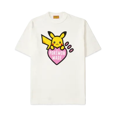 HUMAN MADE x Pokemon Made Graphic T-Shirt (Pikachu) Harajuku "White"