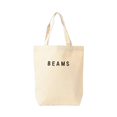 BEAMS Logo Tote Bag "Black"