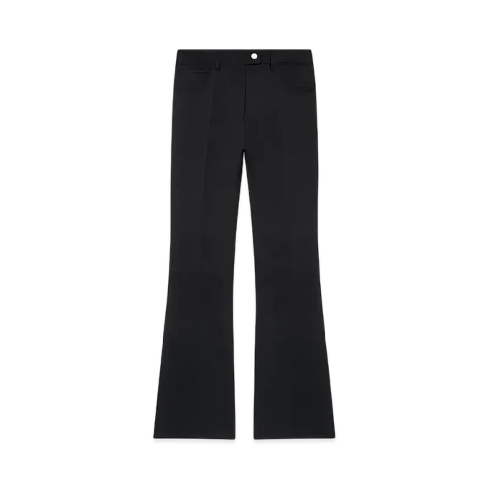 Courreges 70'S Twill Bootcut Pants "Black"