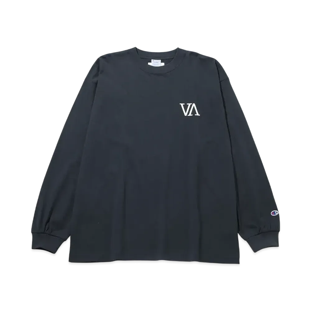 V.A. x Champion LS Tee #1 "Navy"