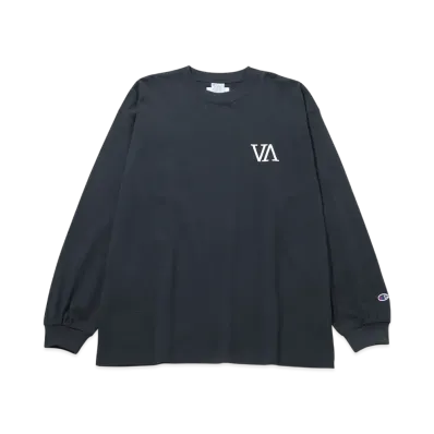 V.A. x Champion LS Tee #1 "Navy"