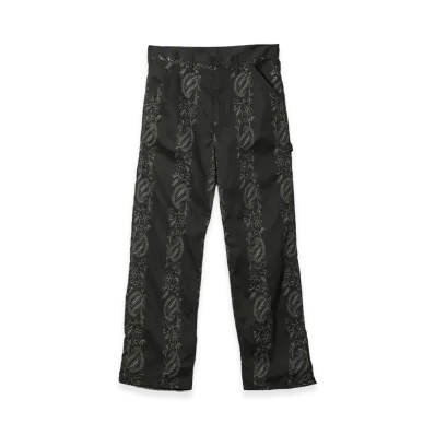 NEEDLES Painter Pant - Embroidered Twill "Black"
