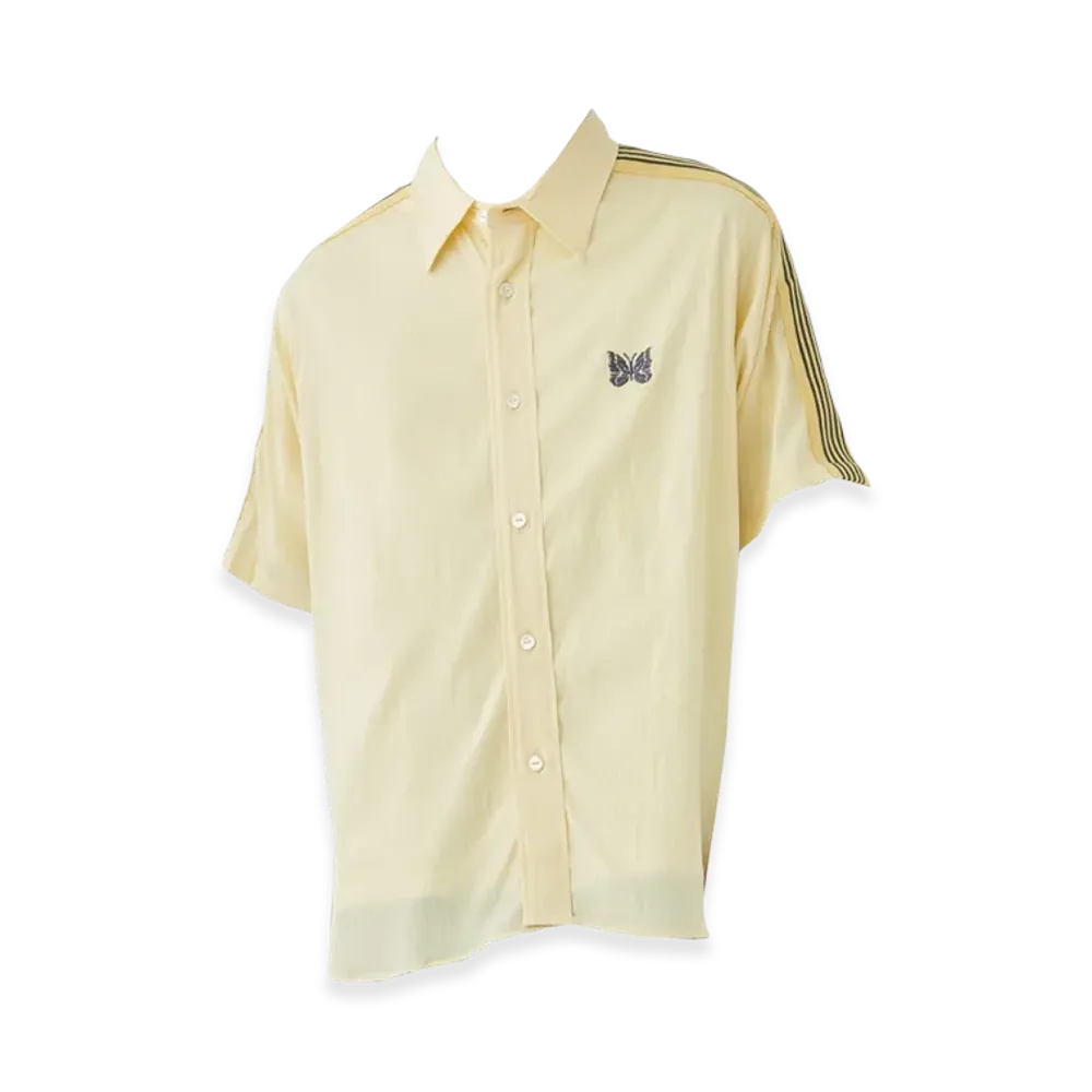NEEDLES Track Tape S/S Shirts "Yellow"