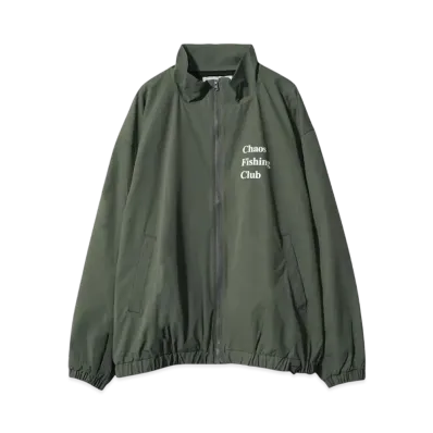 Chaos Fishing Club Logo Track Jacket"GRAY"