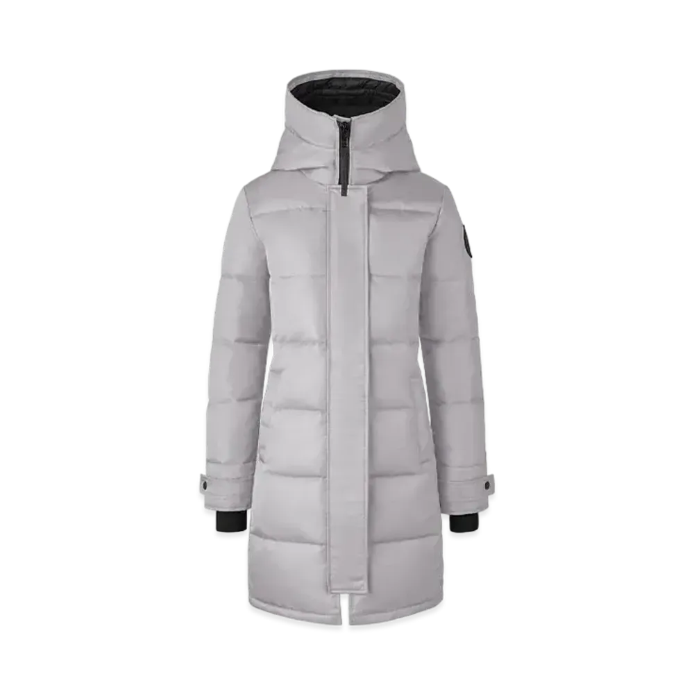 CANADA GOOSE Shelburne Parka Performance Satin "Willow Grey"