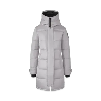 CANADA GOOSE Shelburne Parka Performance Satin "Willow Grey"