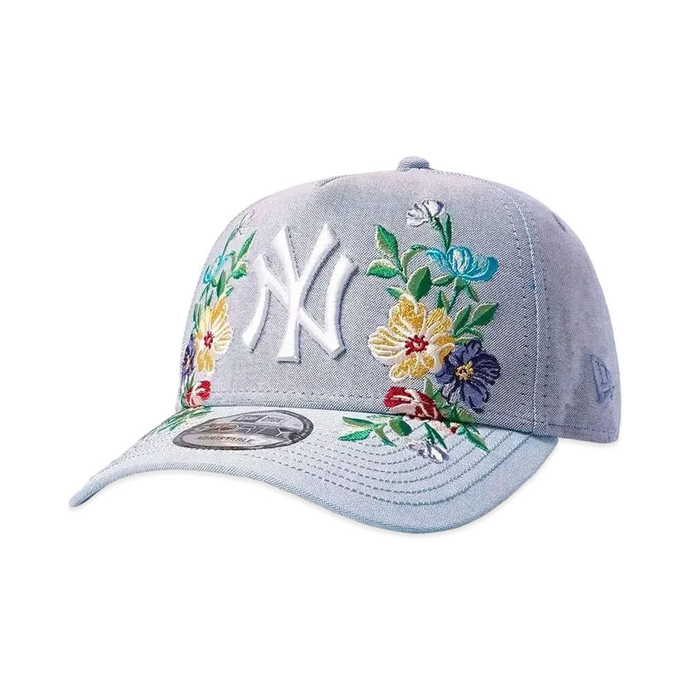Kith x New Era x Yankees Floral Oxford Pinch Crown "Prestige"