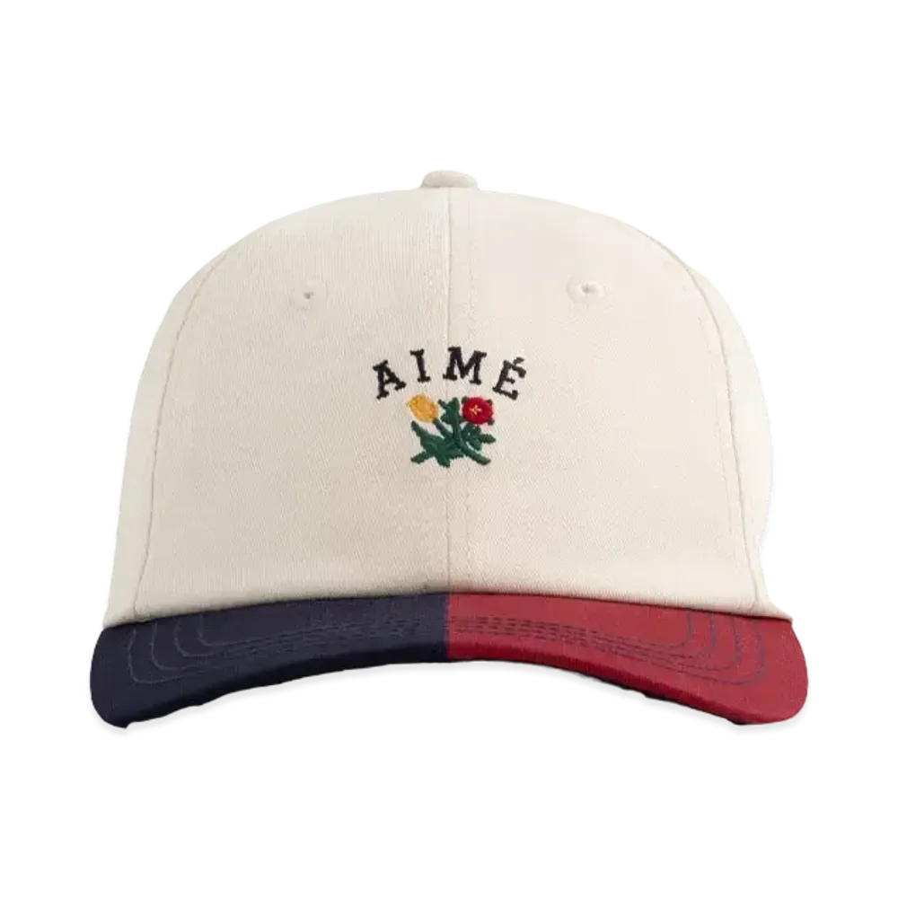 Aime Leon Dore Colorblock Crest Hat "Cream"