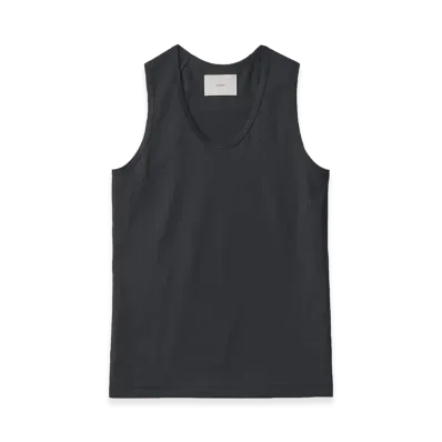 ssstein Suvin Cotton Tank Top "Black"