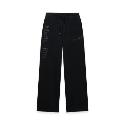 Matin Kim Women's Essential Logo Sweatpants "Black"