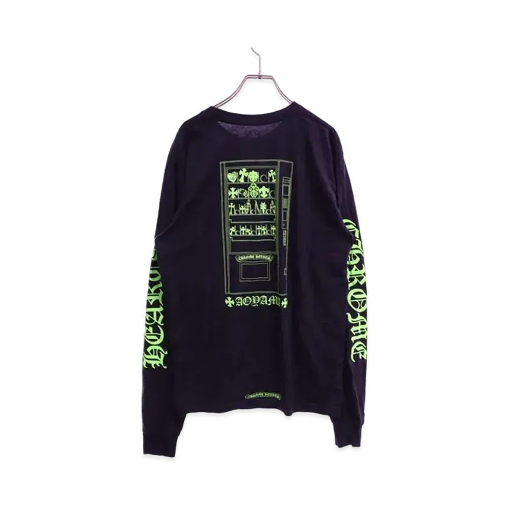 Chrome Hearts Print L/S T-Shirt Aoyama Limited "Black/Green"