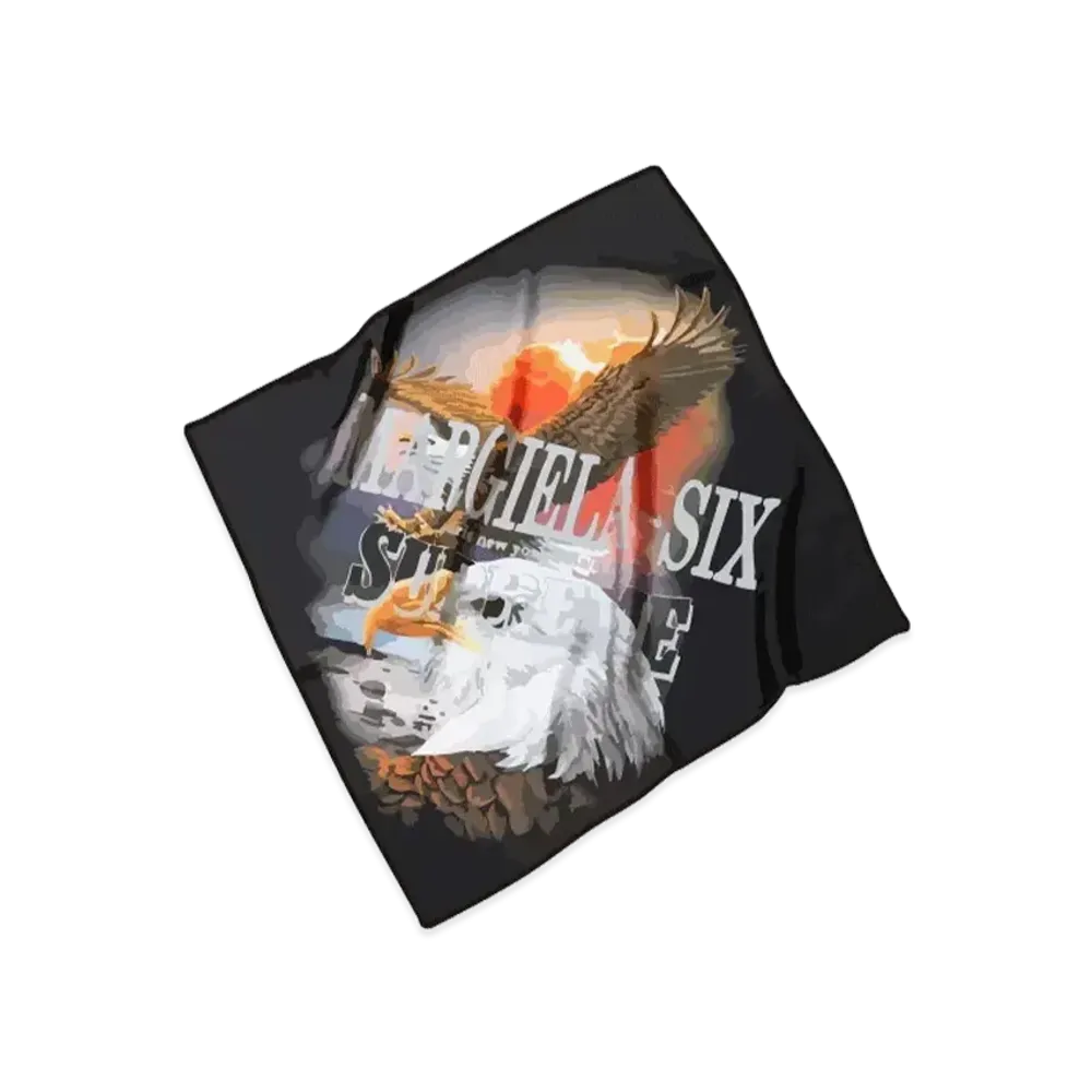 Supreme x MM6 Maison Margiela Eagle Silk Scarf "Multicolor"