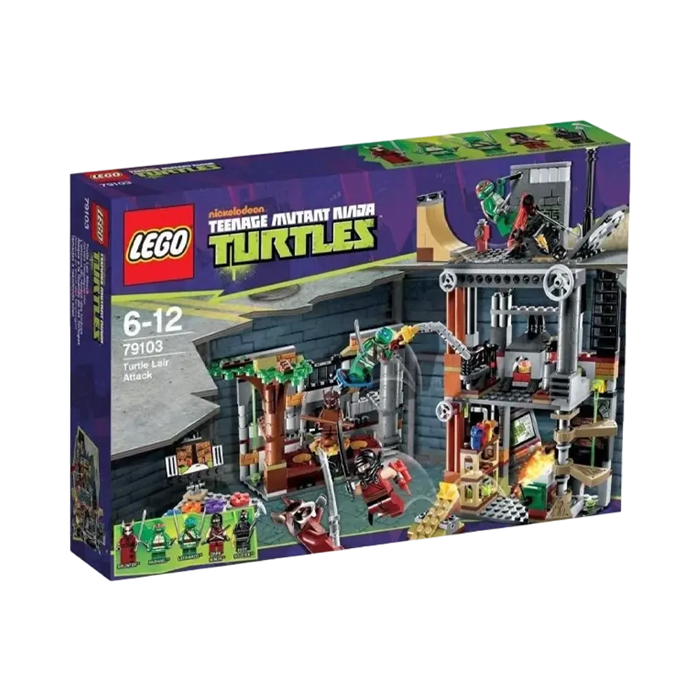 LEGO NINJA TURTLES "Turtle Lair Attack" [79103]