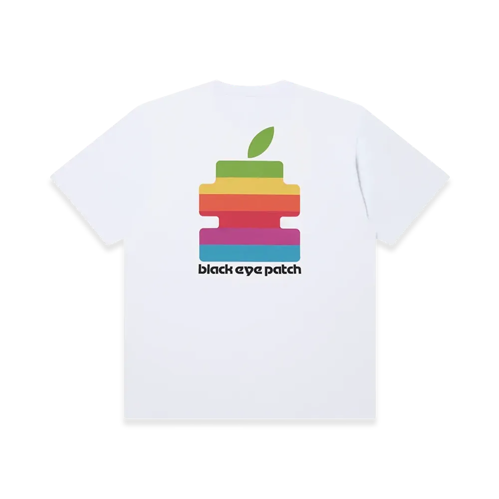 BlackEyePatch Fruit Logo OG Label Tee "White"