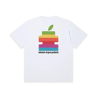 BlackEyePatch Fruit Logo OG Label Tee "White"