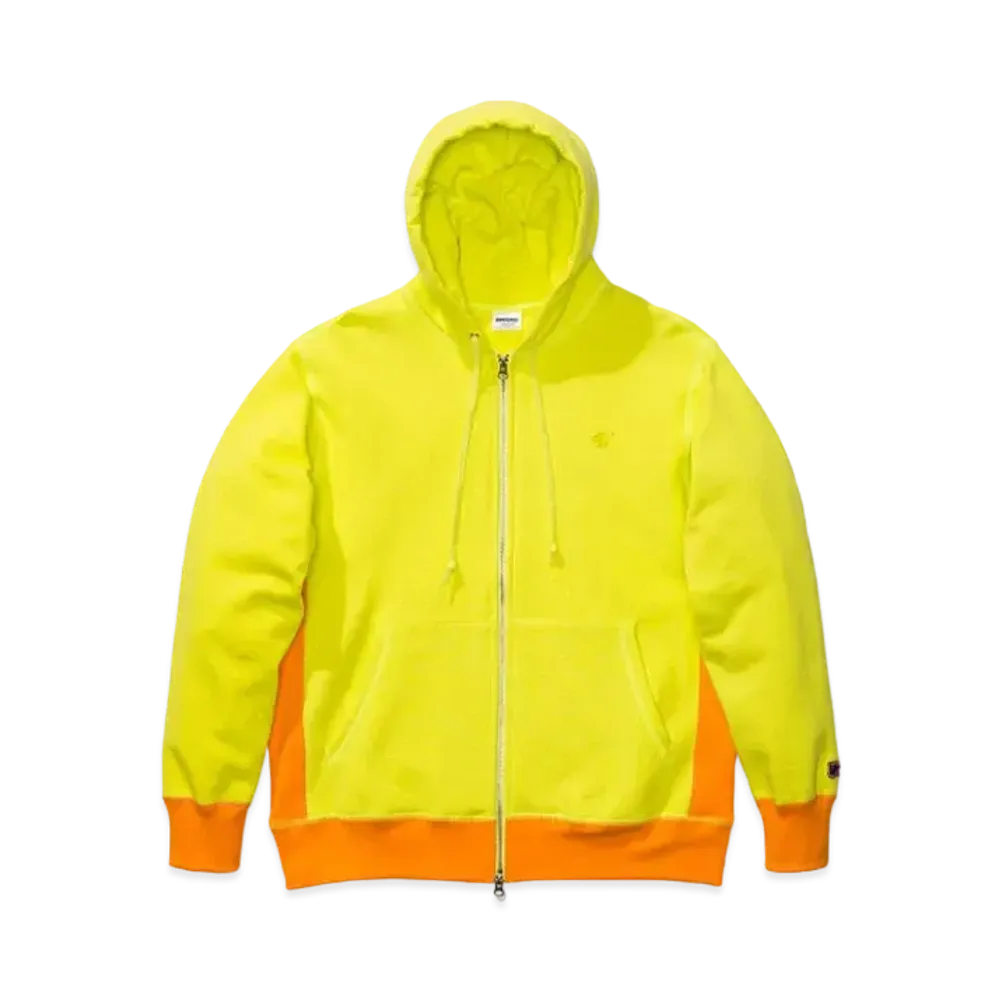 UNDEFEATED 2-TONE ZIP HOODIE - 20032 "Yellow"