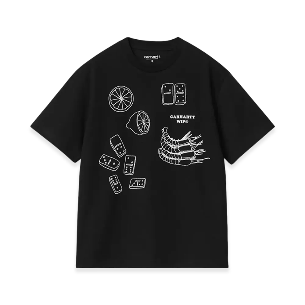 Carhartt WIP Women's Isis Maria Lunch T-Shirt "Black/White"