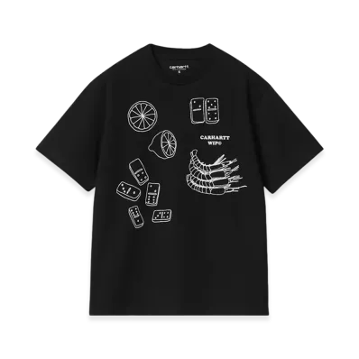 Carhartt WIP Women's Isis Maria Lunch T-Shirt "Black/White"