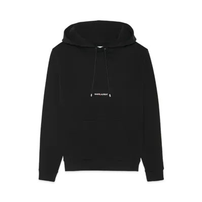 Saint Laurent Women's Saint Laurent Rive Gauche Hoodie "Black"
