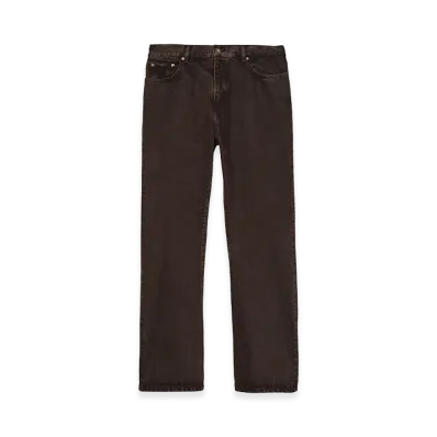 ZARA x Bad Bunny Benito Antonio Flare Fit Denim Pants "Brown"
