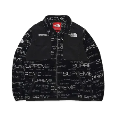 Supreme x The North Face Steep Tech Fleece Jacket "Black"