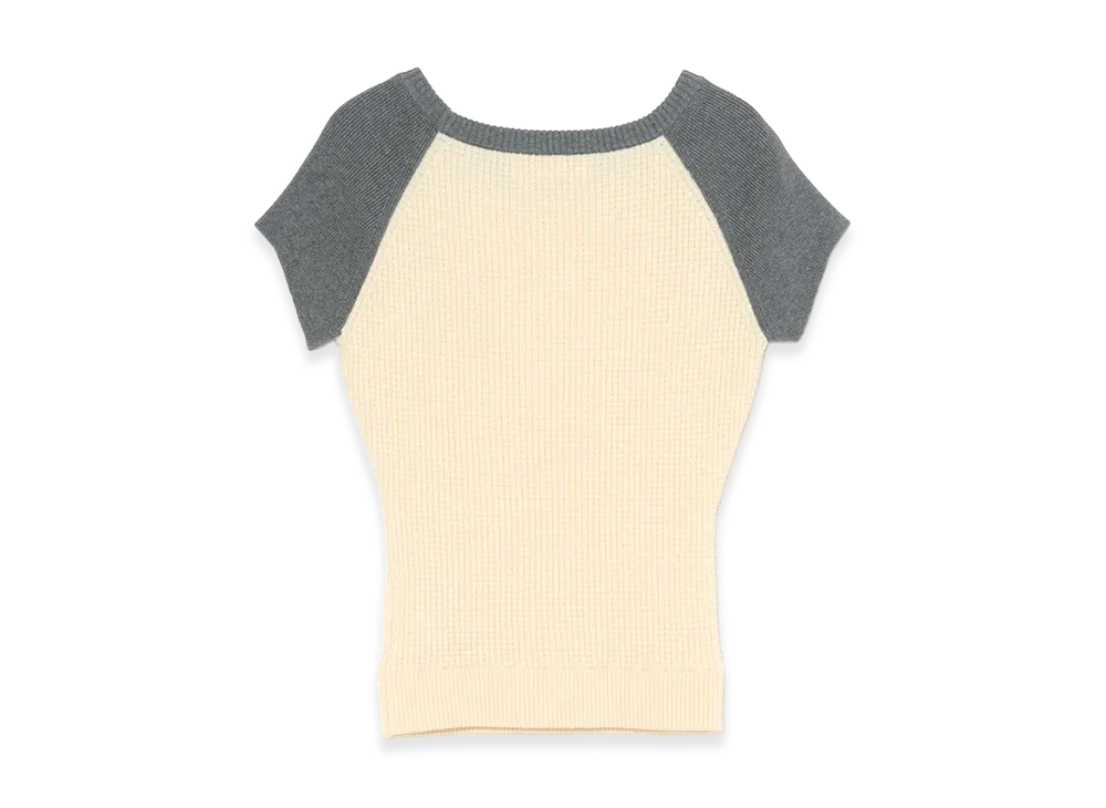 ANDMARY Women's Raglan Logo Tops 