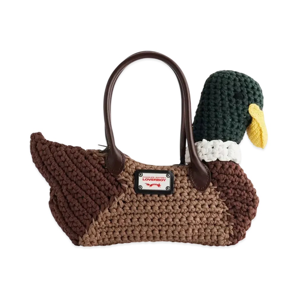 Charles Jeffrey Loverboy Duck Bag "Green"