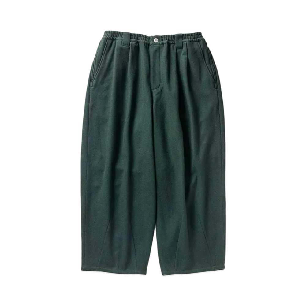 TIGHTBOOTH Wool Baggy Slacks "Forest"