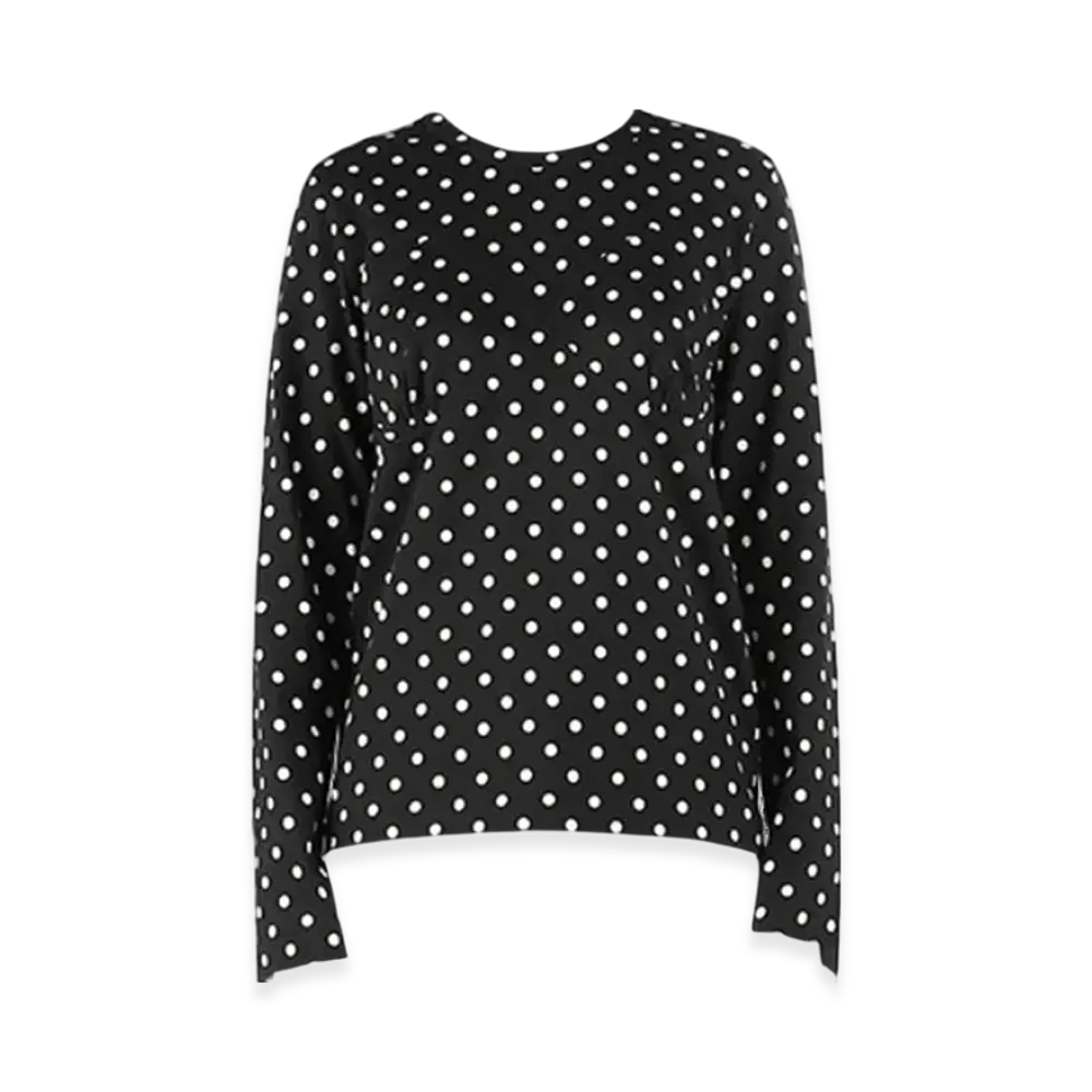 COMME des GARCONS Long Sleeve T-Shirt "Black"