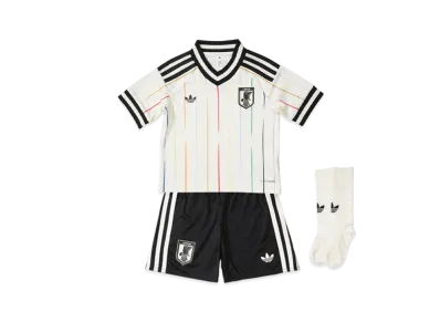 adidas Kids Japan National Team 2026 Away Replica Jersey Mini Kit "Off White/Black"