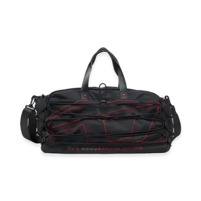Diesel Tech-D Duffle x Tech-D-Nylon Duffle Bag With Oval D Embroidery "Black"