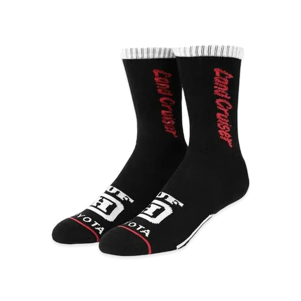 HUF x TOYOTA LAND CRUISER Socks "Black"