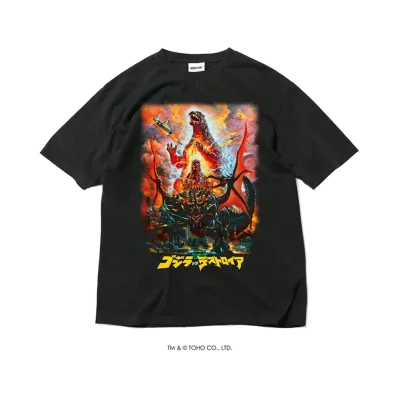 GODZILLA | HOMEGAME \ 1995 ゴジラVSデストロイア TEE BLACK
