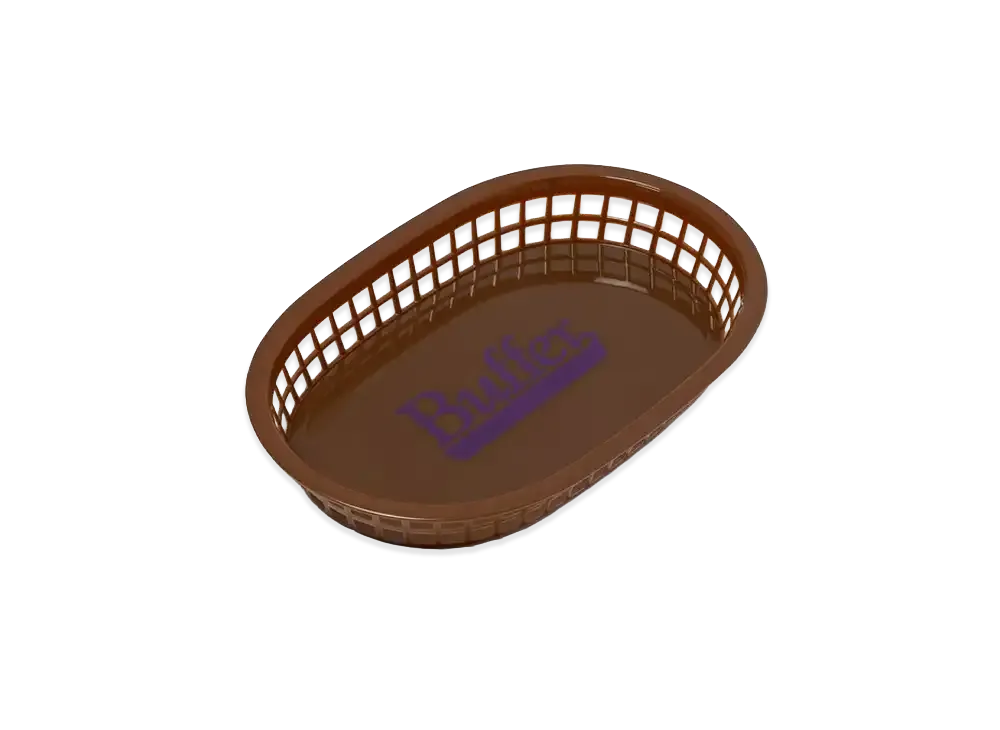 Buffer Nacho Tray "Brown"