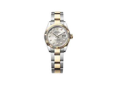ROLEX Lady-Datejust 28mm Oystersteel & Yellow Gold 279173 "Silver"