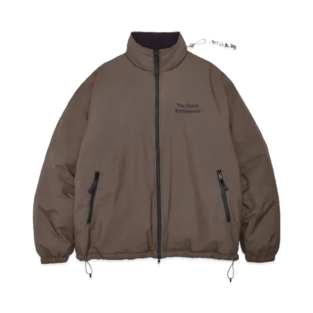 ENNOY x Stylistshibutsu 22AW Nylon Padded Jacket "Brown" AW22BRENJK03LP