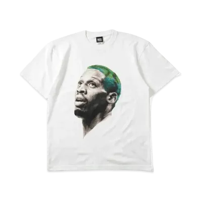 MFC STORE x DENNIS RODMAN x Victory DNA "Dennis Rodman" Tee "White/Green"