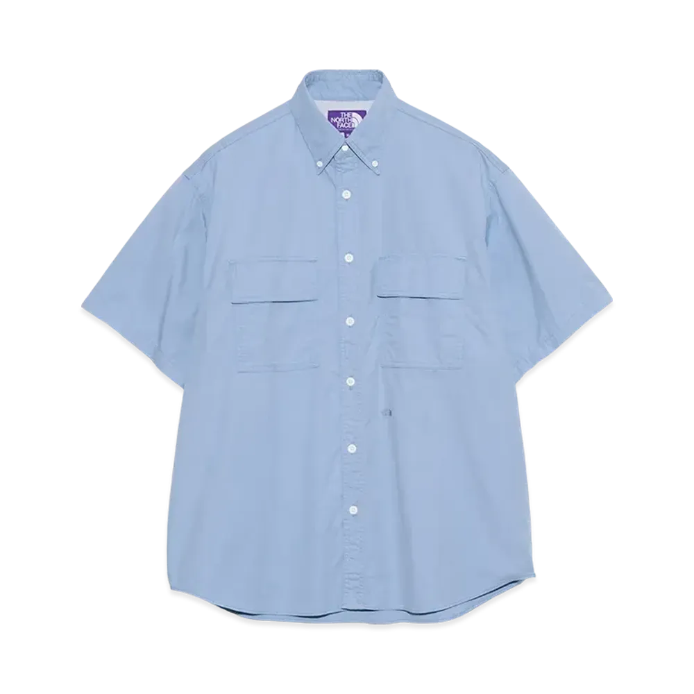 The North Face PURPLE LABEL Button Down Field S/S Shirt "Sax"