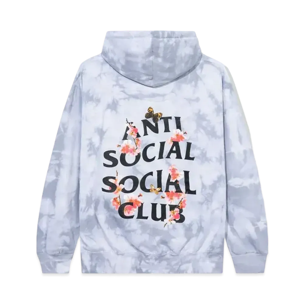 ANTI SOCIAL SOCIAL CLUB FA22 Kkotch Never Dies Grey Tie Dye Hoodie "Grey"