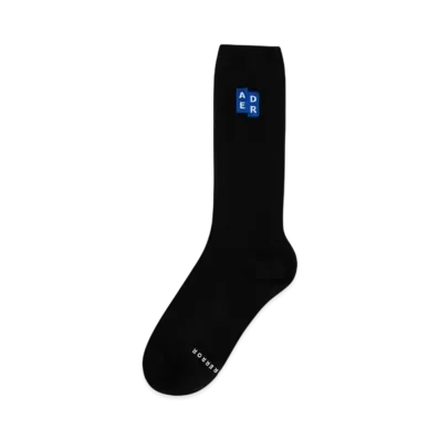 ADERERROR Tag Socks 01 "Black"
