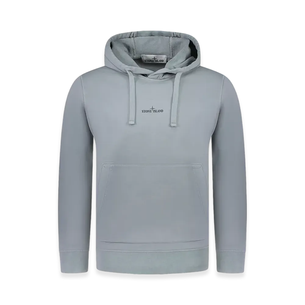 Stone Island 66283 Logo Hoodie - 24FW "Green Grey"