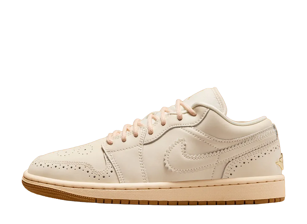 Nike Women's Air Jordan 1 Low "Brogue/Chalk/Metallic Gold"