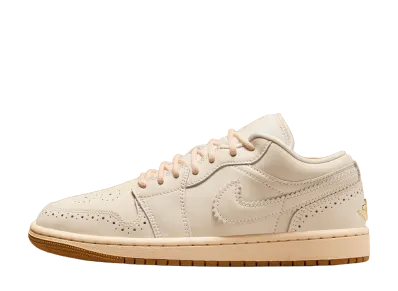 Nike Women's Air Jordan 1 Low "Brogue/Chalk/Metallic Gold"