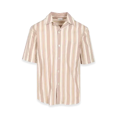 Saint Laurent Short Sleeve Shirt "Multicolor"