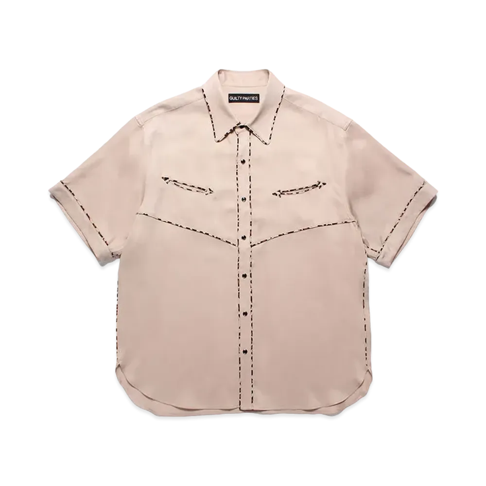 WACKO MARIA Western Shirt "Beige"