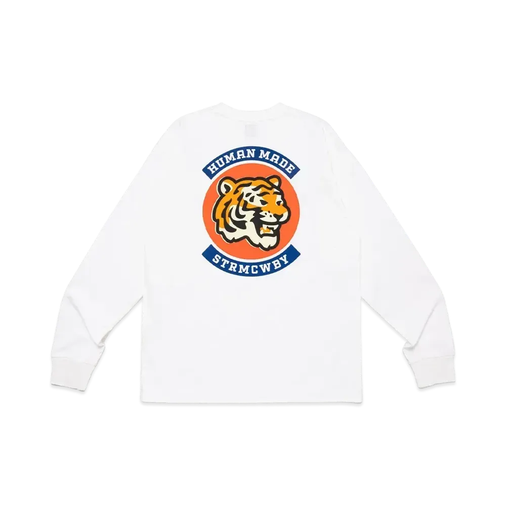 HUMAN MADE Graphic L/S T-Shirt "White"